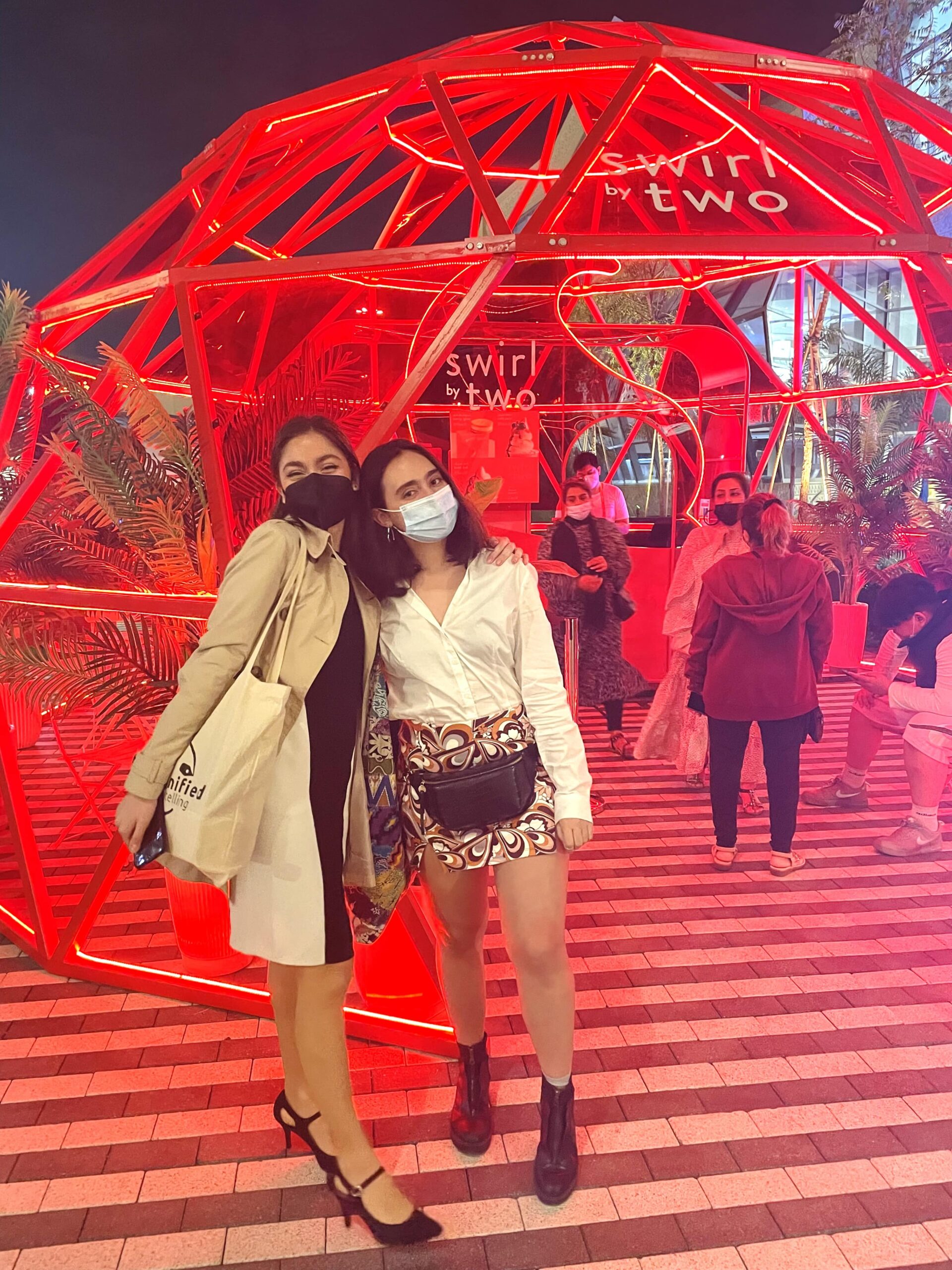 Girl Up leaders Selin & Laura meet at Expo 2020